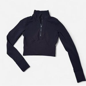 Lululemon Black Cropped Jacket